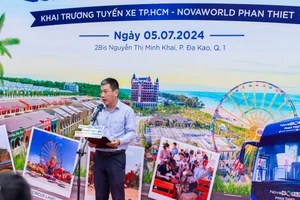 Chính thức đưa vào hoạt động tuyến xe TPHCM - NovaWorld Phan Thiet