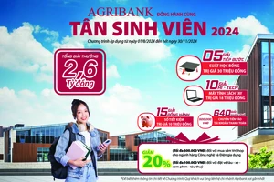 Agribank dành 2,6 tỷ đồng tặng tân sinh viên 2024