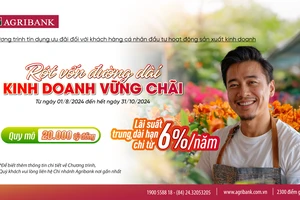 Ưu đãi khách hàng cá nhân vay vốn đầu tư hoạt động sản xuất kinh doanh với lãi suất trung, dài hạn chỉ từ 6,0%/năm