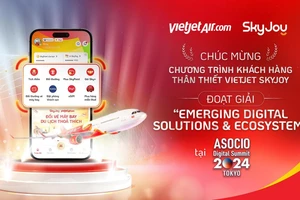 Vietjet SkyJoy nhận Giải thưởng ASOCIO DX Award 2024, khẳng định vị thế tiên phong trong sáng tạo dịch vụ khách hàng