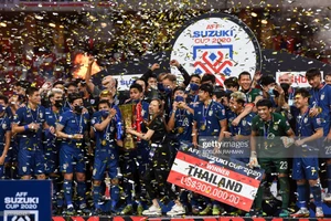 Thái Lan lên ngôi vô địch AFF Cup 2020. Ảnh: GETTY