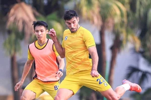 Hà Nội FC vừa công bố chính thức 2 ngoại binh đến từ châu Âu. Ảnh: CLB