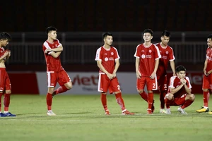 Viettel FC dừng bước ở AFC Cup 2022. ẢNH: DŨNG PHƯƠNG