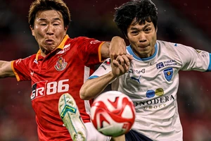 Công Phượng thi đấu 2 phút ở trận ra mắt CLB chủ quản Yokohama. 
