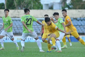 PVF CAND khi còn mang tên Phố Hiến đã đánh bại chủ nhà Quảng Nam tỉ số 5-1 ở mùa giải 2022. 