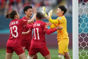 Đội tuyển nữ Việt Nam tự tin trước khi bước vào trận đấu với Bồ Đào Nha. ẢNH: GETTY 