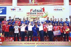 Thái Sơn Nam TPHCM lần thứ 12 đăng quang ở Giải futsal VĐQG