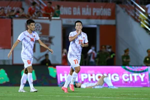 Hải Phòng khởi đầu hanh thông ở AFC Cup 2023-24. ẢNH: MINH HOÀNG 