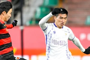 Hà Nội FC nhận thất bại thứ 4 ở vòng bảng AFC Champions League 2023-24. 