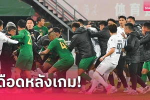 Truyền thông Thái Lan đưa tin vụ hỗn chiến giữa các cầu thủ Zhejiang và Buriram Utd. 