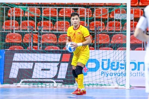 Hồ Văn Ý là một trong những niềm hy vọng của đội tuyển futsal Việt Nam ở vòng loại Futsal World Cup 2024. 