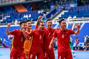 Đội tuyển futsal Việt Nam quyết tâm giành vé dự Futsal World Cup 2024. 