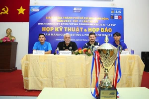 Giải futsal TPHCM mở rộng là một trong những giải đấu truyền thống của futsal TPHCM lẫn ở Việt Nam. ẢNH: DŨNG PHƯƠNG 