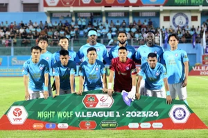 Khánh Hòa trở lại với vị trí cuối bảng xếp hạng V-League. 