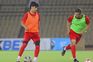 U23 Tajikistan đã tập trung để chuẩn bị cho hai trận đấu giao hữu với đội khách U23 Việt Nam. 