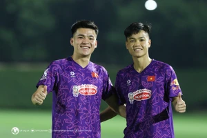 Các tuyển thủ U23 Việt Nam thoải mái hướng đến vòng chung kết Giải U23 châu Á 2024. 