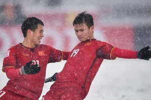 Nguyễn Quang Hải từng cùng U23 Việt Nam giành ngôi á quân Giải U23 châu Á 2018. ẢNH: AFC 