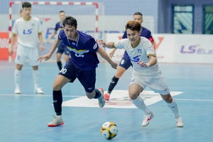 Thái Sơn Nam TPHCM và Thái Sơn Bắc được nhận định sẽ có chiến thắng ở vòng 4 Giải Futsal VĐQG 2024. ẢNH: ANH TRẦN 