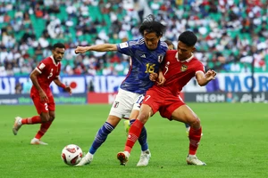Indonesia gặp lại Nhật Bản tại vòng loại thứ 3 World Cup 2026 - khu vực châu Á. ẢNH: AP 