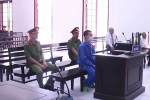 Bị cáo Trần Ngọc Quí tại phiên tòa