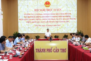 Phó Thủ tướng Trần Lưu Quang phát biểu tại hội nghị