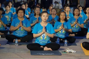 Ngày quốc tế Yoga lần thứ 8 tại TPHCM