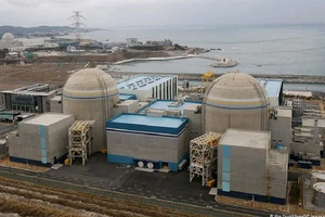 Một nhà máy điện hạt nhân ở Hàn Quốc