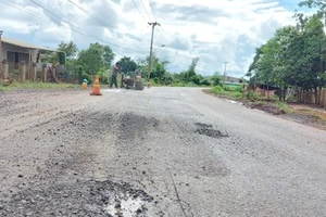 Gia Lai: Dự án đường mới nâng cấp gây ngập 