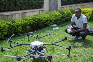 Rwanda: Dùng drone chống bệnh sốt rét