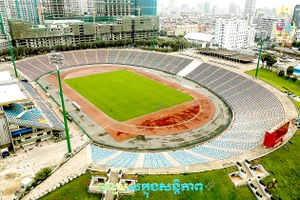 Sân vận động Olympic, nơi diễn ra môn bóng đá nam bảng A tại SEA Games 32
