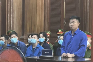 Bị cáo Nguyễn Khắc Đồi tại tòa sáng 25-4