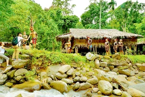 Làng du lịch Mari Mari ở Sabah, một mẫu hình du lịch nông thôn của Malaysia. Ảnh: UNWTO