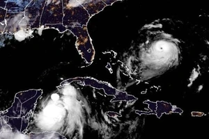 Mỹ: Bão Idalia có thể đạt cường độ bão lớn