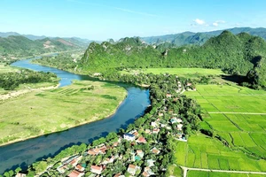 Xã Thạch Hóa (được sáp nhập từ xã Thạch Hóa và Nam Hóa, huyện Tuyên Hóa, tỉnh Quảng Bình) có 18 thôn, nay giảm còn 11 thôn. Ảnh: MINH PHONG