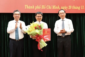 Chánh Văn phòng Thành ủy Nguyễn Mạnh Cường giữ chức Trưởng Ban Dân vận Thành ủy TPHCM