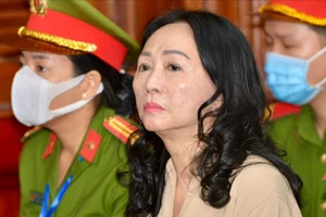 Bị cáo Trương Mỹ Lan tại tòa ngày 19-3. Ảnh: CAO THĂNG
