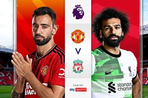 Man.United và Liverpool sẽ so tài ở trận derby nước Anh