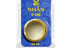 Giá vàng nhẫn 9999 neo ở đỉnh cao bất chấp vàng thế giới hạ nhiệt