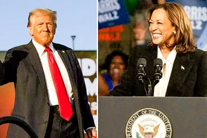 Những ngày vận động cuối cùng của ông Donald Trump và bà Kamala Harris