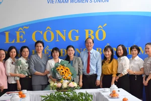 Đồng chí Trần Thị Huyền Thanh làm Trưởng Ban Công tác phía Nam, Trung ương Hội LHPN Việt Nam
