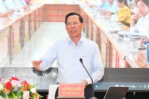 Chủ tịch UBND TPHCM Phan Văn Mãi: Sắp xếp tổ dân phố, tổ nhân dân theo kế hoạch, lộ trình, chính sách thỏa đáng