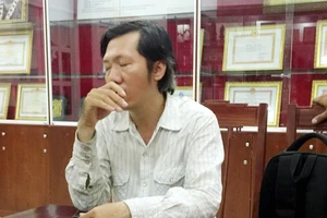 Nguyễn Tấn Quan từng giả danh phóng viên Báo SGGP và bị phát hiện, bắt giữ tại Hội Liên hiệp Phụ nữ TPHCM. Ảnh: HỒNG HẢI