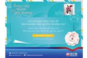 SCB ưu đãi trọn tháng 10 nhân Ngày Phụ nữ Việt Nam