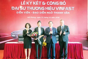 Ngô Thanh Vân làm đại sứ thương hiệu ô tô Vinfast 