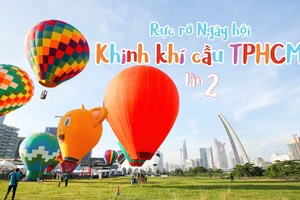 Rực rỡ Ngày hội Khinh khí cầu TPHCM lần 2