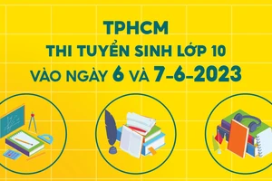 TPHCM: Thi tuyển sinh lớp 10 vào ngày 6 và 7-6-2023