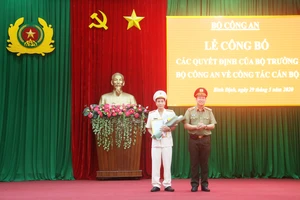 Đại tá Võ Đức Nguyện giữ chức Giám đốc Công an tỉnh Bình Định