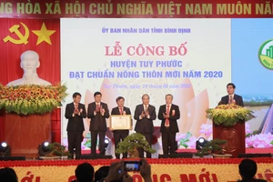 Chủ tịch nước muốn Tuy Phước trở thành huyện nông thôn mới kiểu mẫu