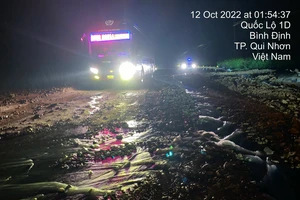 Mưa lũ tàn phá nhiều quốc lộ, Sở GTVT Phú Yên xin công bố tình trạng khẩn cấp