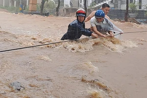  Bình Định: Mưa lớn khiến TP Quy Nhơn ngập nặng 